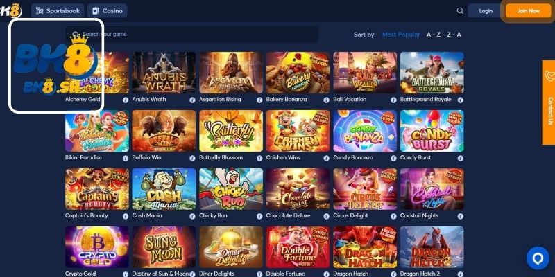 Trải Nghiệm Slots Game Đỉnh Cao Tại BK8